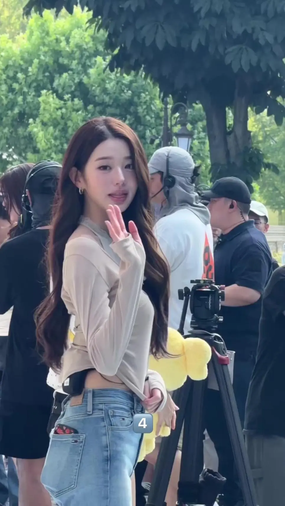 오늘 에버랜드에 간 장원영